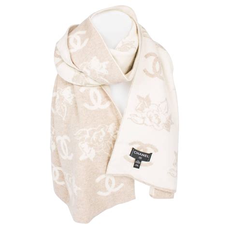 chanel scarves cashmere